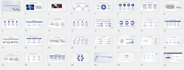 عرض تقديمي -ابتكار الذكاء الاصطناعي  -30 شريحة
